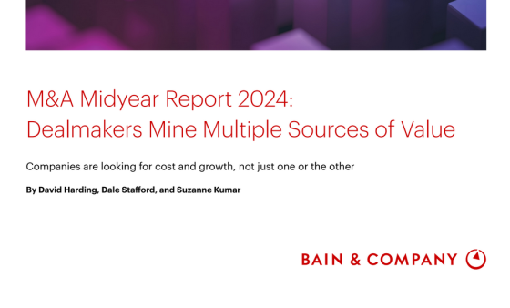 Bain – M&A Midyear Report, 2024 