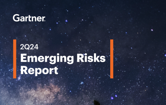 Gartner – Emerging Risks Report, 2Q 24 