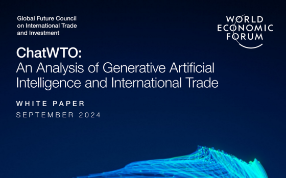 WEF – An Analysis of Generative Artificial Intelligence and International 