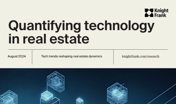 Knight Frank – Quantifying Technology in Real Estate, Aug 2024 