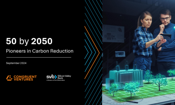 SVB – Pioneers in Carbon Reduction 