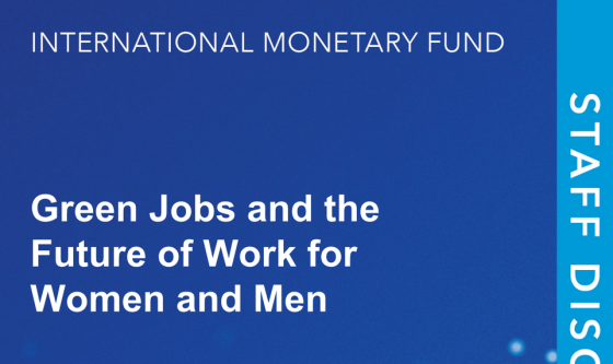 IMF – Green Jobs and the Future of Work for Women and Men, Sep 