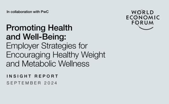 WEF – Promoting Health and Well-Being 