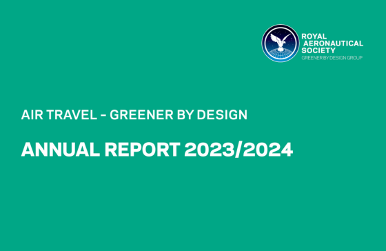 Royal Aeronautical Society – Air Travel: Greener by Design 