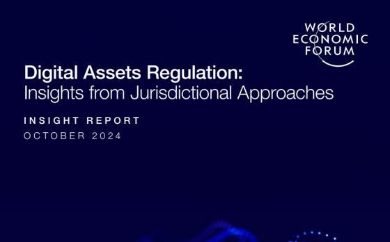 WEF – Digital Assets Regulation: Insights from Jurisdictional Approaches 