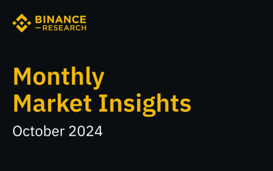 Binance – Monthly market insights, October 2024 