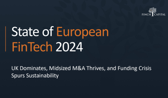 Finch Capital – State of European FinTech, 2024 