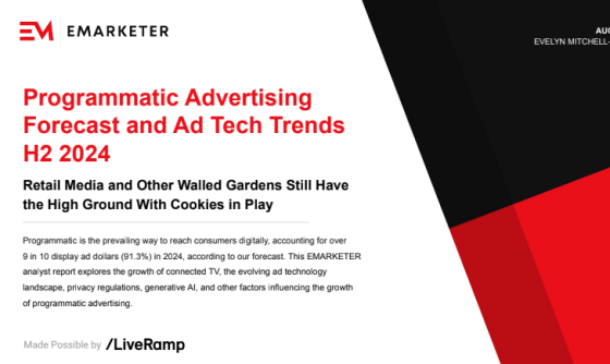 EMarketer – Programmatic Advertising Forecast and Ad Tech Trends, 2H 