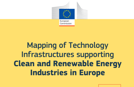 European Commission – Mapping of Technology Infrastructures Supporting Clean and Renewable Energy Industries 