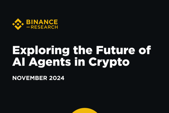 Binance Research – Exploring the Future of AI Agents in Crypto, Nov 2024 