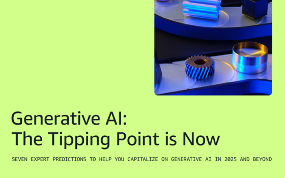 AWS – Generative AI: The Tipping Point is Now 