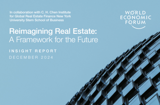 WEF – Reimagining Real Estate: A Framework for the Future 