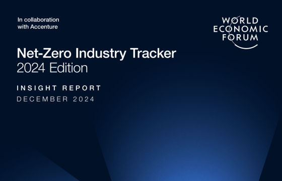 WEF, Accenture – Net Zero Industry Tracker, 2024 Edition 