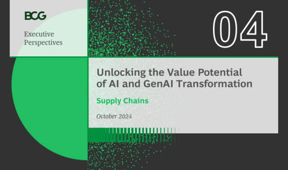 BCG – Unlocking the Value Potential of AI and GenAI Transformation 