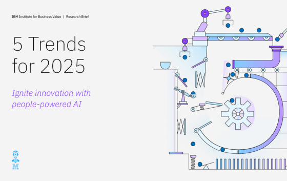 IBM – 5 Trends for 2025: Ignite Innovation with People-Powered AI, 2024 