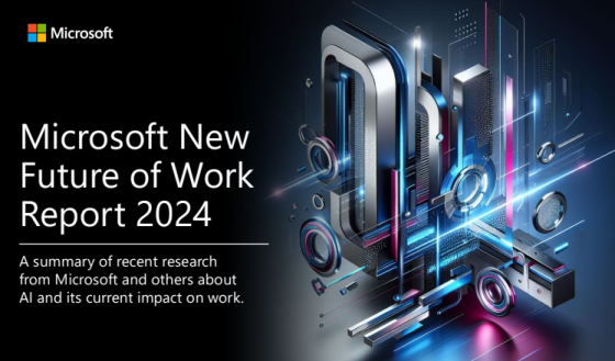 Microsoft – New Future of Work Report, 2024 