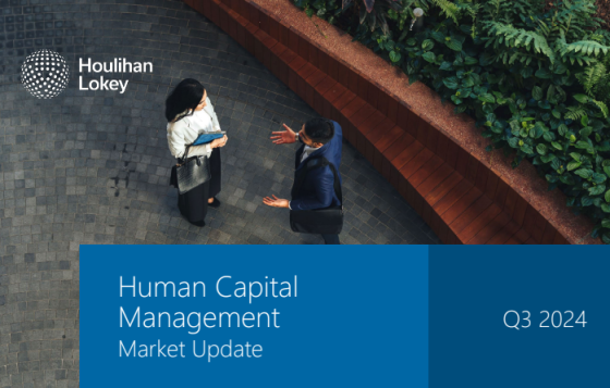 Houlihan Lokey – Human Capital Management Market Update, 3Q2024 