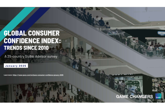 Ipsos – Global Consumer Confidence Index Trends since 2010, Jan 2025 