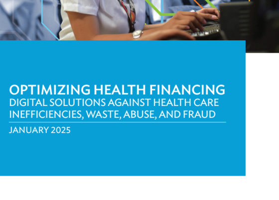 ADB – Optimizing Health Financing Digital Solutions Against Health 