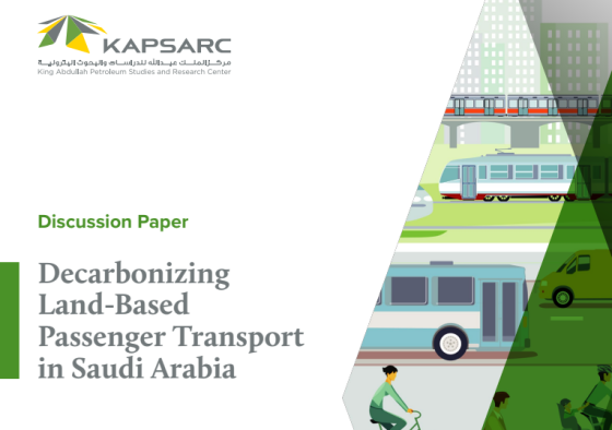 Kapsarc – Decarbonizing Land-Based Passenger Transport in Saudi Arabia 