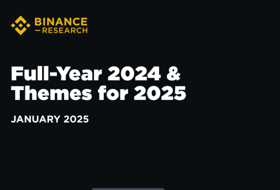 Binance Research – Full Year 2024 & Themes for 2025, Jan 2025 