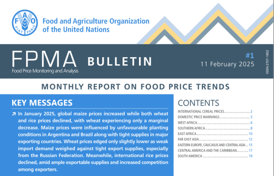 FAO – Monthly Report on Food Price Trends, Feb 2025 