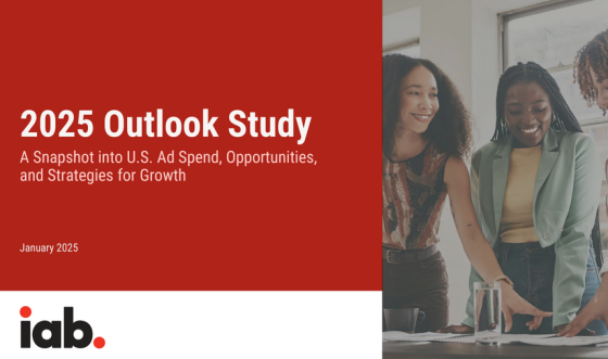 IAB – Outlook Study, Jan 2025 