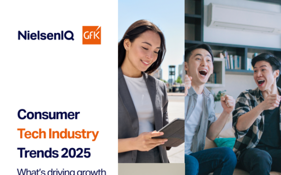 Nielsen, GfK – Consumer Tech Industry Trends, 2025 