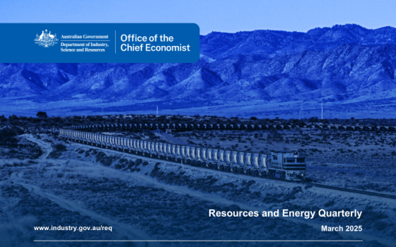Department of Industry, Science and Resources – Resources and Energy Quarterly, Mar 2025 