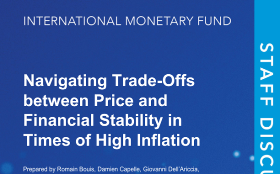 IMF – Navigating Trade-Offs between Price and Financial Stability 