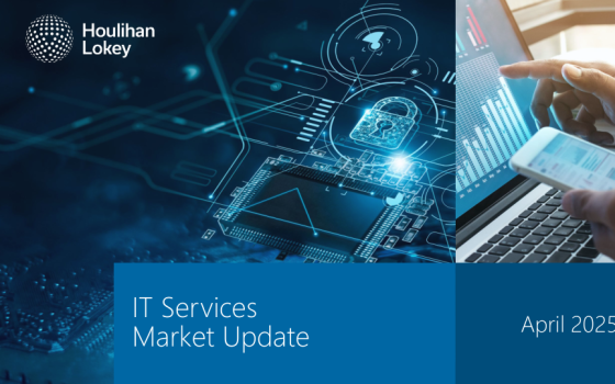 Houlihan Lokey – IT Services Market Update, Apr 2025 