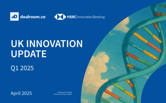 Dealroom.co – UK Innovation Update, Q1 2025 
