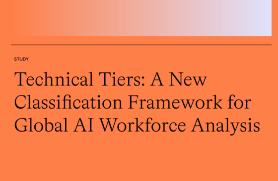 Interface – Technical Tiers: A New Classification Framework for Global AI Workforce Analysis 