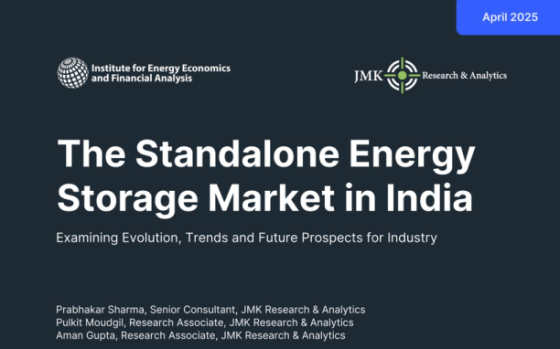 IEEFA – The Standalone Energy Storage Market in India, Apr 2025 