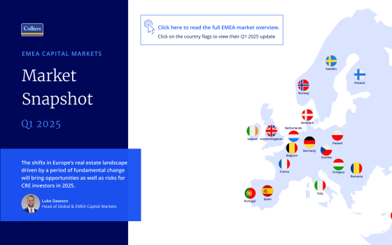 Colliers – EMEA Capital Markets Snapshot, Q1 2025 