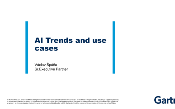 Gartner – AI Trends and Use Cases, 2024 
