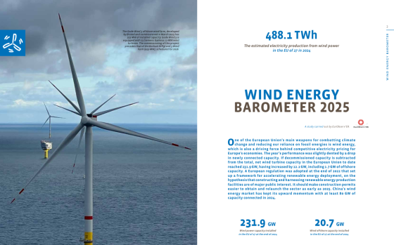 EurObserv’ER – Wind Energy Barometer, 2025 