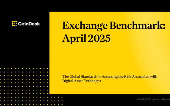 CoinDesk – Exchange Benchmark, Apr 2025 