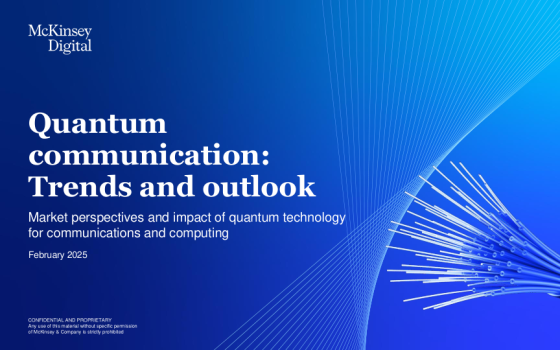 McKinsey & Company – Quantum Tech Trends, 2025 