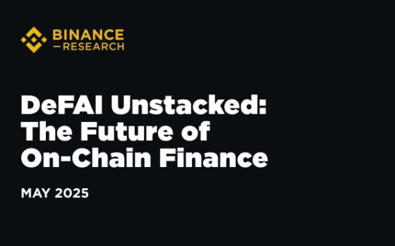 Binance – DeFAI Unstacked: The Future of On-Chain Finance 
