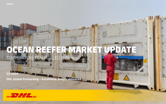 DHL – Ocean Reefer Market Update, Q2 2025 