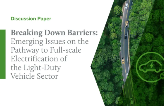 KAPSARC – Breaking Down Barriers: Emerging Issues on the Pathway to Full-scale Electrification of the Light-Duty Vehicle Sector 