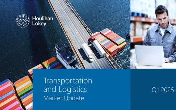 Houlihan Lokey – Transportation and Logistics Market Update Q1 2025 