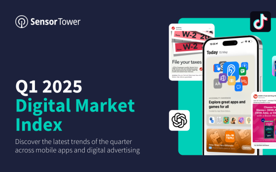 Sensor Tower – Digital Market Index, Q1 2025 
