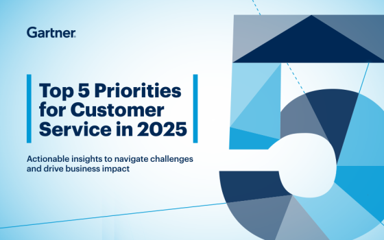 Gartner – Top 5 Priorities for Customer Service in 2025 