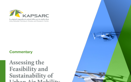 KAPSARC – Assessing the Feasibility and Sustainability of Urban Air Mobility in Saudi Arabia 