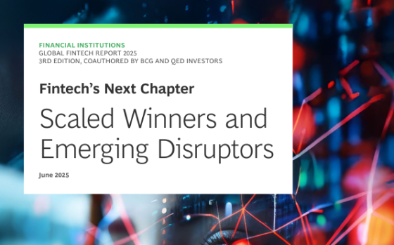 BCG, QED – Global Fintech Report, 2025 