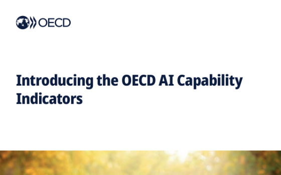 OECD – AI Capability Indicators 