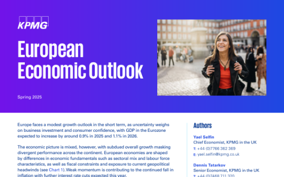 KPMG – European Economic Outlook, Spring 2025 