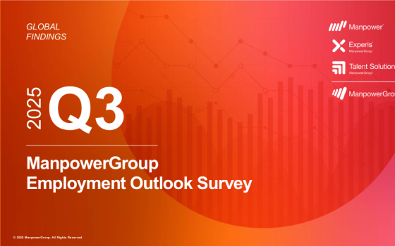 ManpowerGroup – Employment Outlook Survey, Q3 2025 